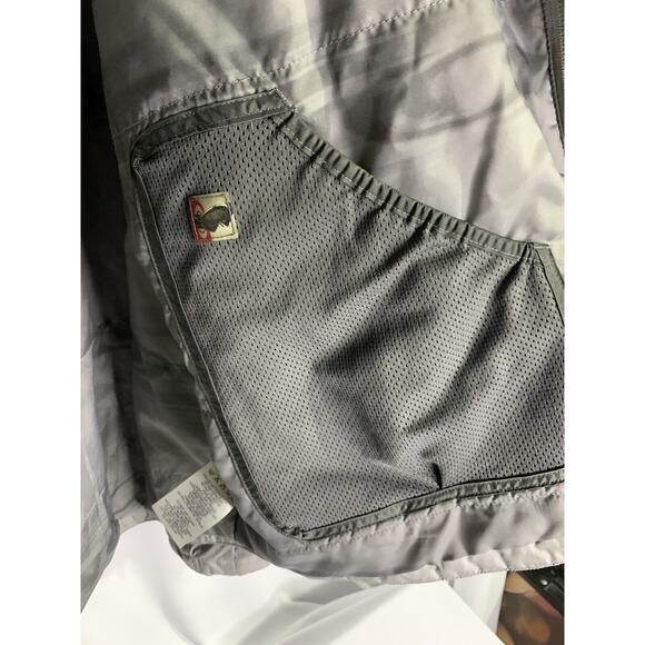 SALOMON CLIMA PRO Sample 2 Piece Ski Snowboard Jacket Coat Blue Grey Large - Picture 7 of 11